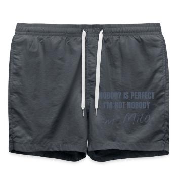 Mila - Badeshorts - Anthrazit - Vorne - AI Model Male 185 light (185cm)