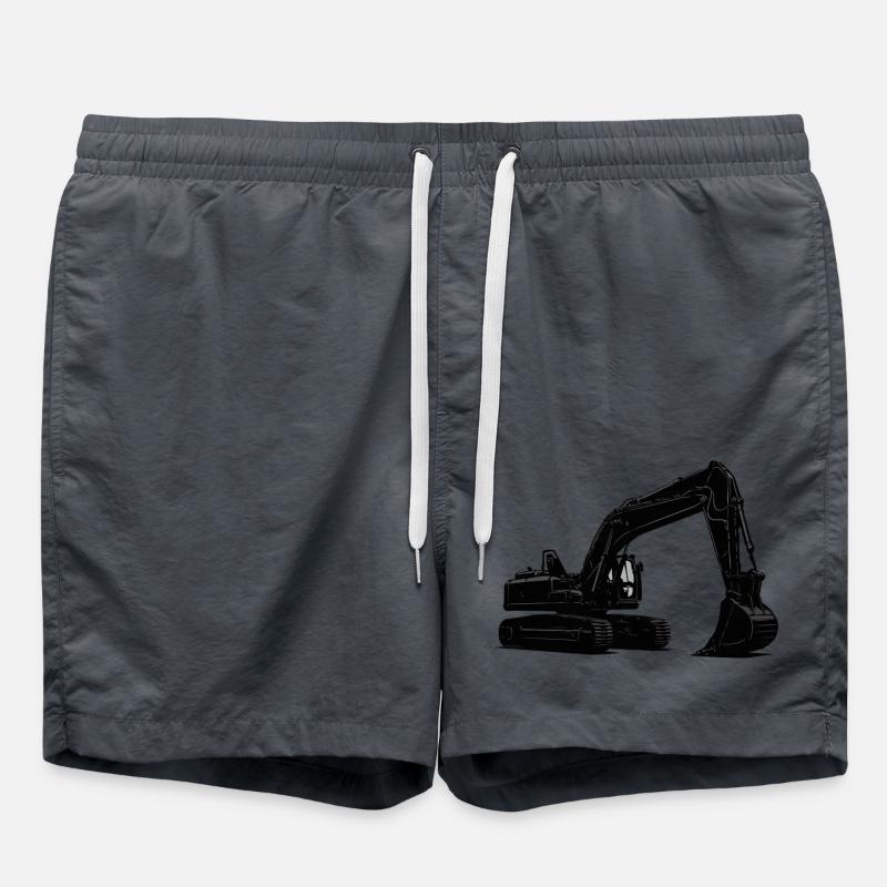 bagger - Badeshorts - Anthrazit