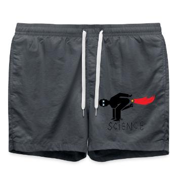 Science - Short de bain - charbon - Devant - AI Model Male 185 light (185cm)