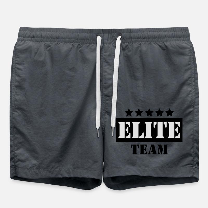 Elite team - Swim Trunks - anthracite