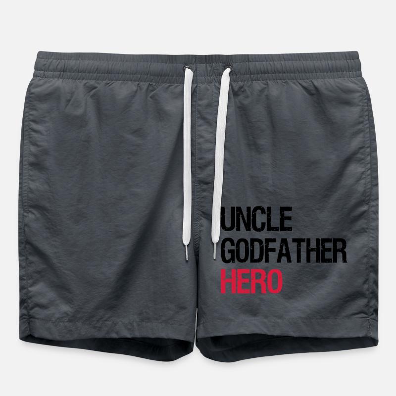 uncle - Swim Trunks - anthracite