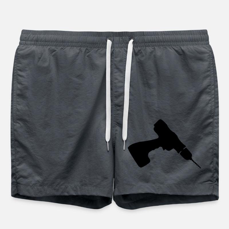Cordless Drill - Swim Trunks - anthracite