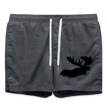 Moose - Swim Trunks - anthracite - Front - AI Model Male 185 light (185cm)