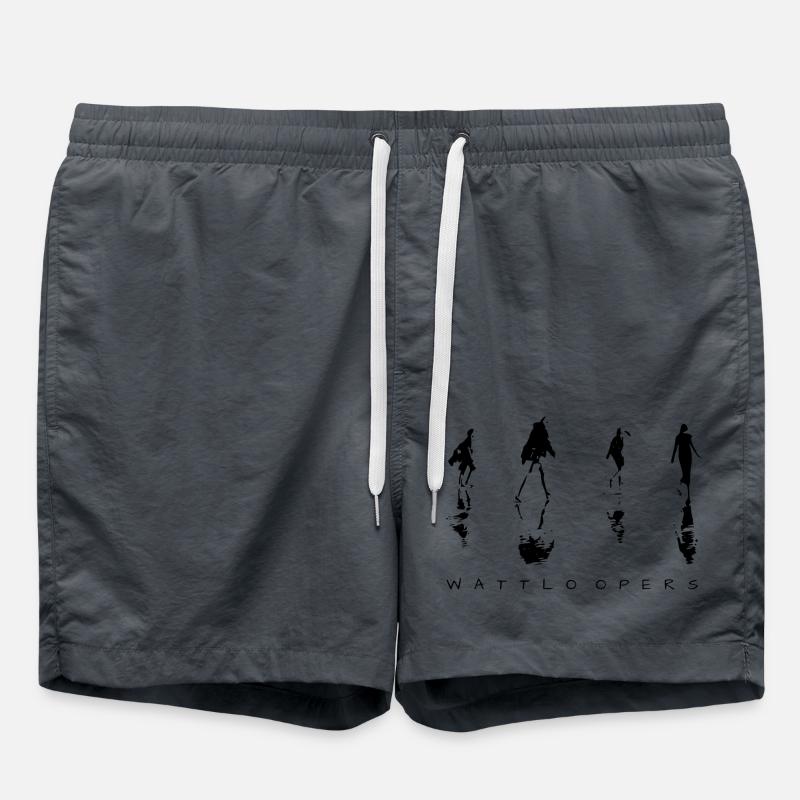 Wattloopers - Swim Trunks - anthracite