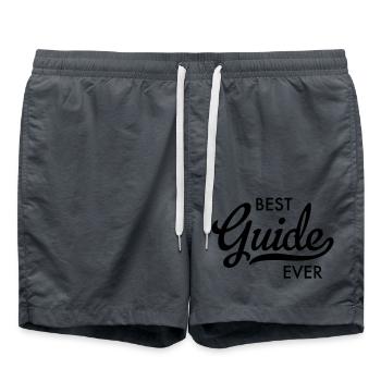 best guide ever - Badeshorts - Anthrazit - Vorne - AI Model Male 185 light (185cm)