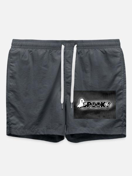 Spooky Halloween Comic Style - Swim Trunks - anthracite