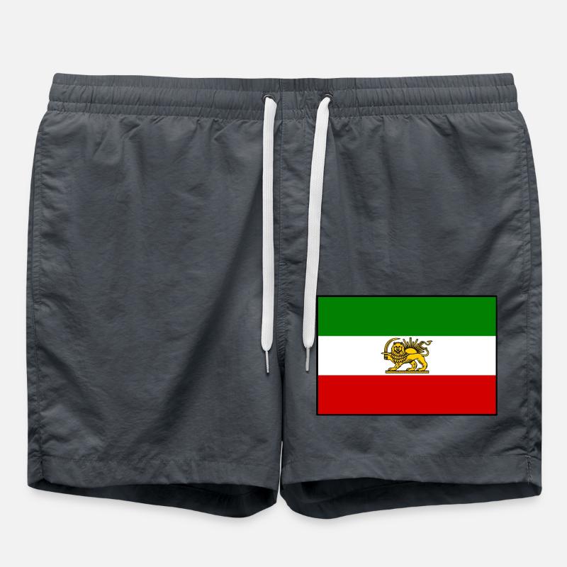 IRAN FLAG - Swim Trunks - anthracite