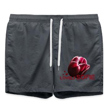 Sofie - Swim Trunks - anthracite - Front - AI Model Male 185 light (185cm)