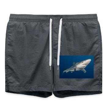 Azores Shark - Swim Trunks - anthracite - Front - AI Model Male 185 light (185cm)