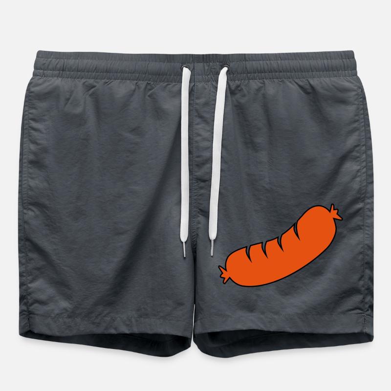 Bratwurst - Badeshorts - Anthrazit