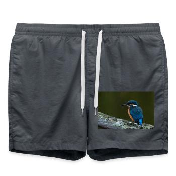 000 1295 Affinity - Swim Trunks - anthracite - Front - AI Model Male 185 light (185cm)