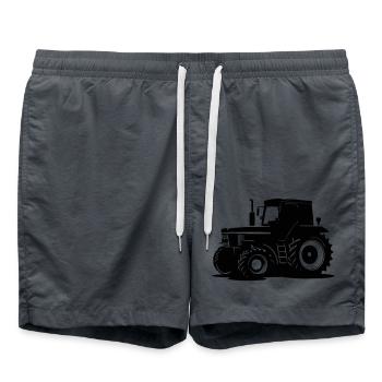 Tractor - Swim Trunks - anthracite - Front - AI Model Male 185 light (185cm)