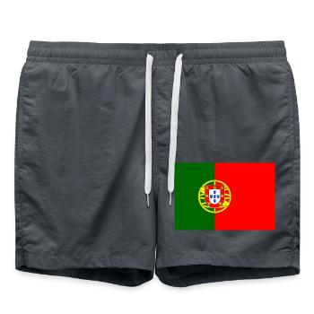 Portugal - Short de bain - charbon - Devant - AI Model Male 185 light (185cm)