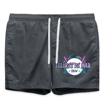 Lloret De Mar Crew Coloré - Short de bain - charbon - Devant - AI Model Male 185 light (185cm)