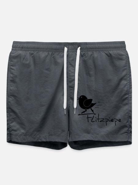 Flitzpiepe - Badeshorts - Anthrazit