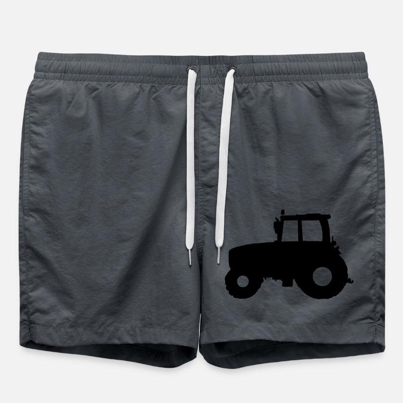 Traktor Trecker - Badeshorts - Anthrazit