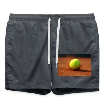 Sports - Tennis - Short de bain - charbon - Devant - AI Model Male 185 light (185cm)