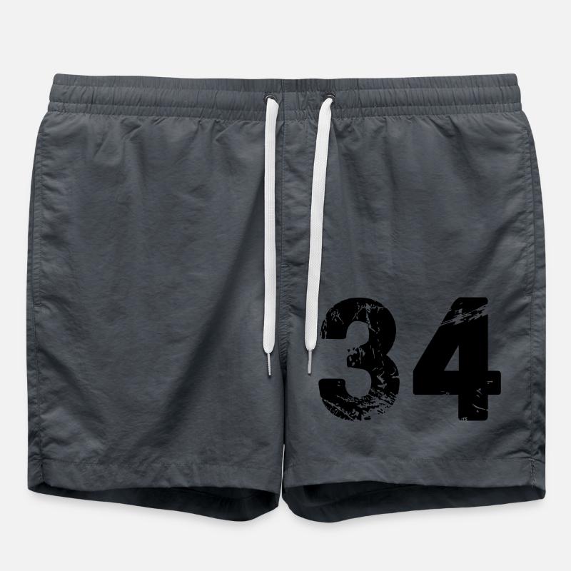 34 - Badeshorts - Anthrazit