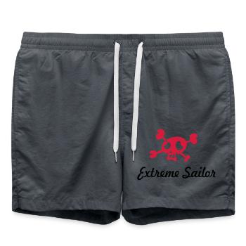 navigation à voile - Short de bain - charbon - Devant - AI Model Male 185 light (185cm)