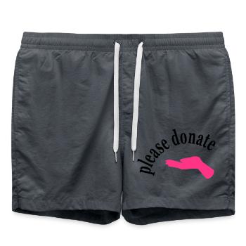 funny - Swim Trunks - anthracite - Front - AI Model Male 185 light (185cm)