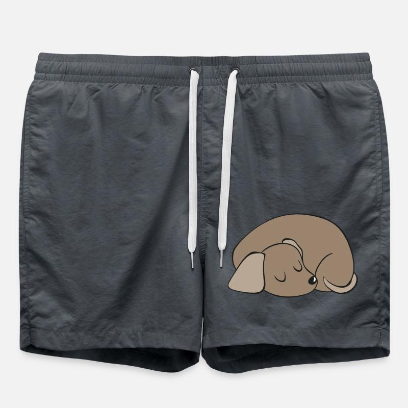 dog - Swim Trunks - anthracite