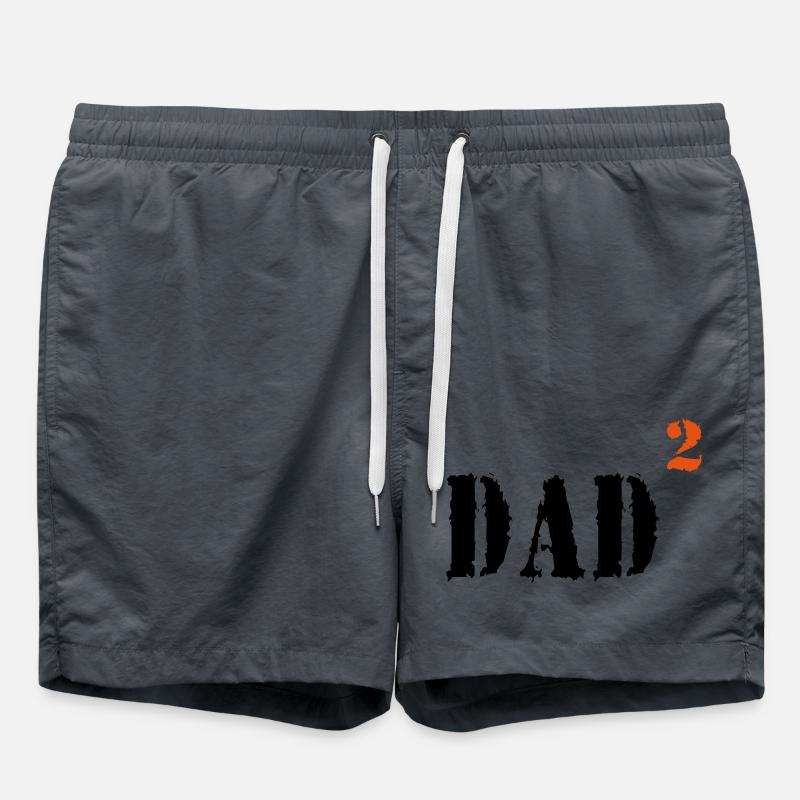 DAD - Swim Trunks - anthracite