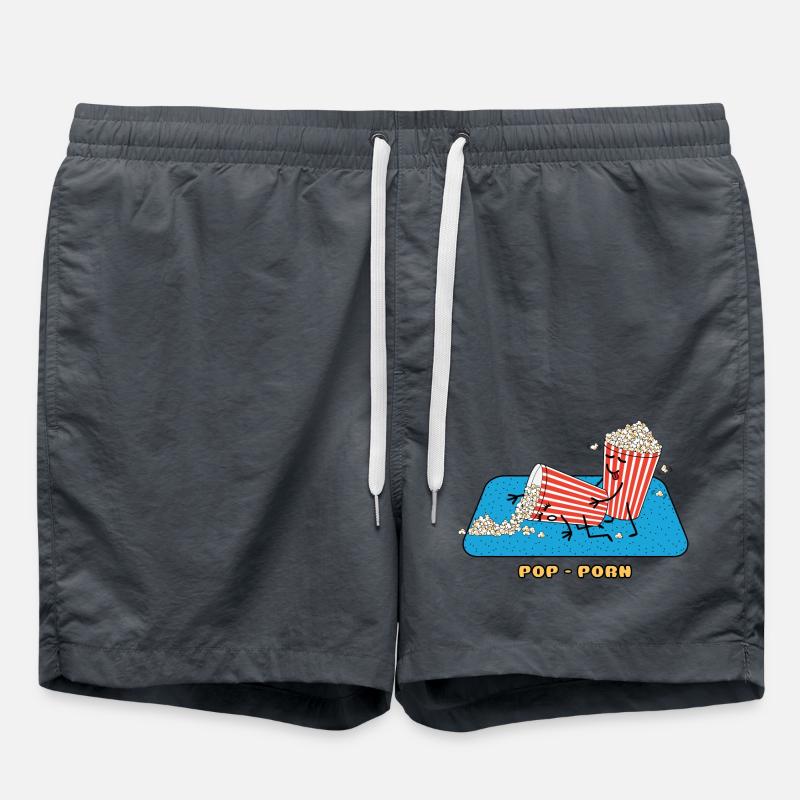 Pop porn - Swim Trunks - anthracite