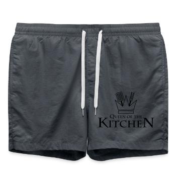 Queen Of The Kitchen - Badeshorts - Anthrazit - Vorne - AI Model Male 185 light (185cm)