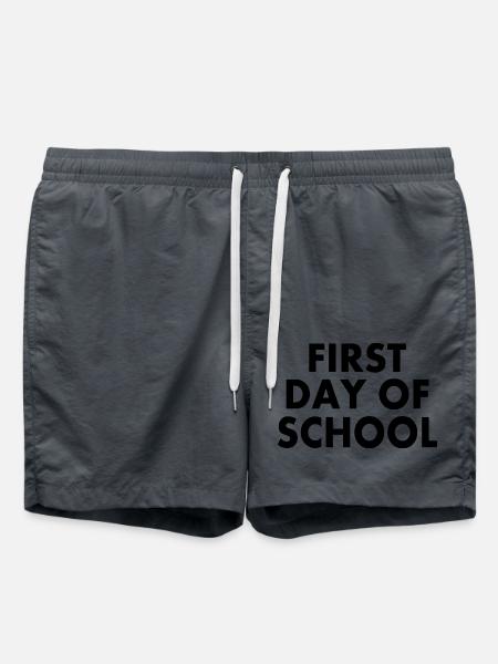 First day of school - Swim Trunks - anthracite