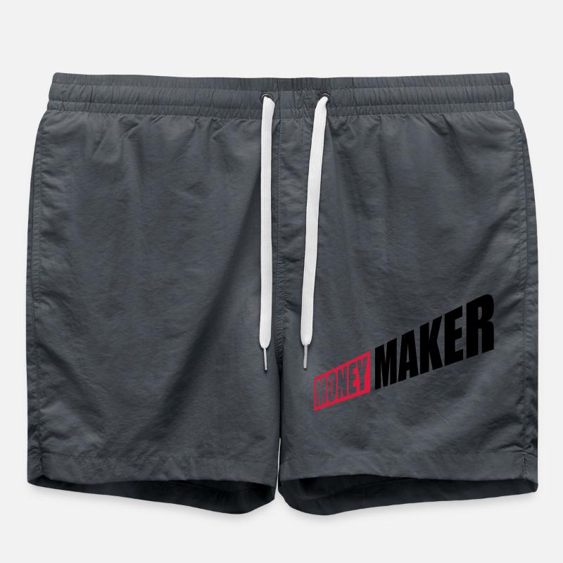 Entrepreneur Money Maker Logo - Swim Trunks - anthracite