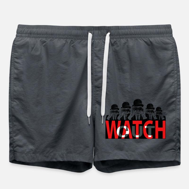 Fais gaffe - Short de bain - charbon