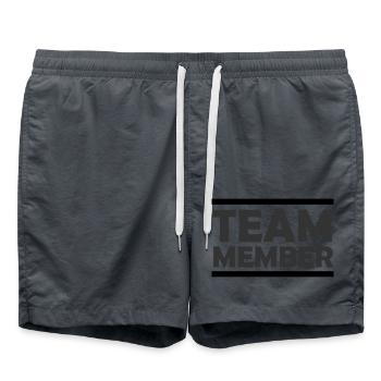 Équipier - Short de bain - charbon - Devant - AI Model Male 185 light (185cm)