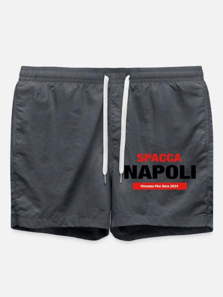Spaccanapoli Vincenzo Fina - Badeshorts - Anthrazit