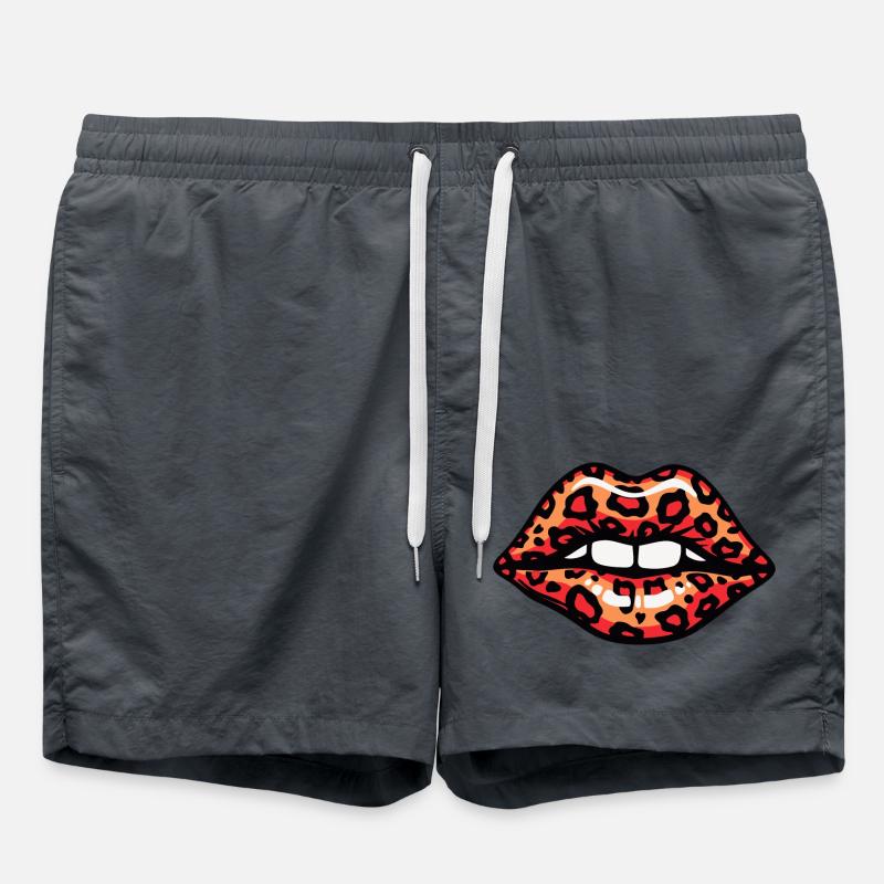 LEOPARD LIPS - Swim Trunks - anthracite