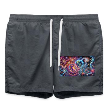 psyverse - Badeshorts - Anthrazit - Vorne - AI Model Male 185 light (185cm)