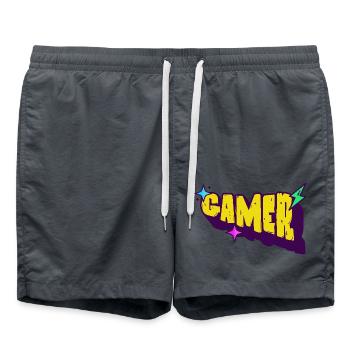 Jeux de joueurs - Short de bain - charbon - Devant - AI Model Male 185 light (185cm)