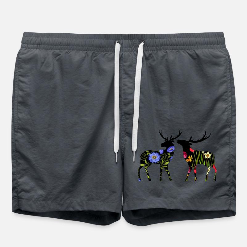 Deer - Swim Trunks - anthracite