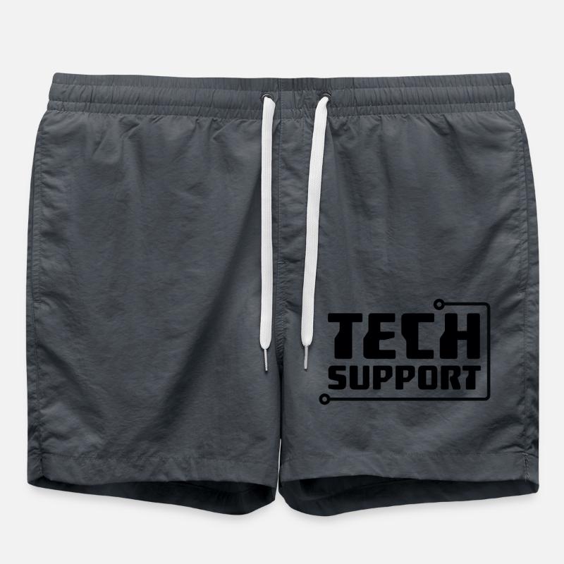 Tech Support - Swim Trunks - anthracite