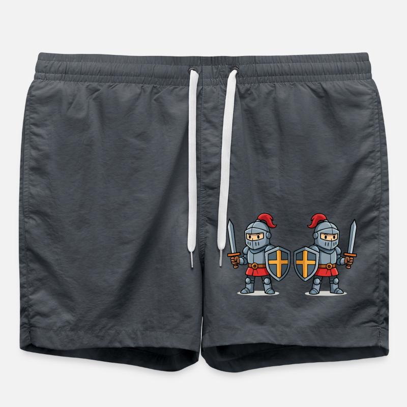 ritter comic 2 - Badeshorts - Anthrazit
