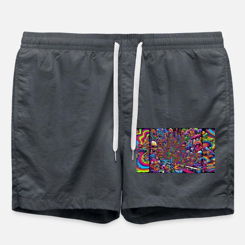 Sick - Swim Trunks - anthracite