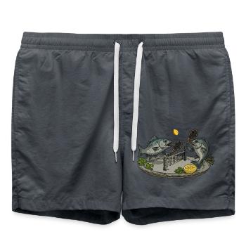 Table de ping-pong Fish - Short de bain - charbon - Devant - AI Model Male 185 light (185cm)