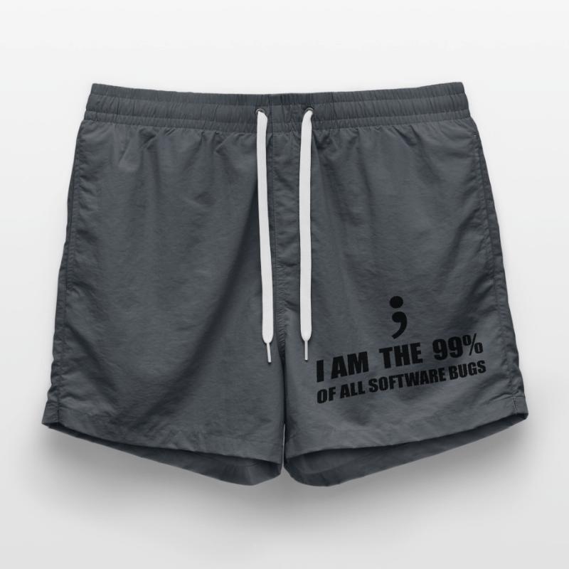 Computer Scientist Programmer Swim Trunks