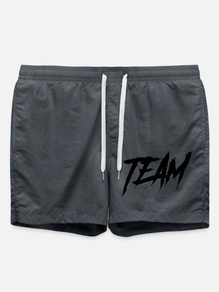 team - Swim Trunks - anthracite