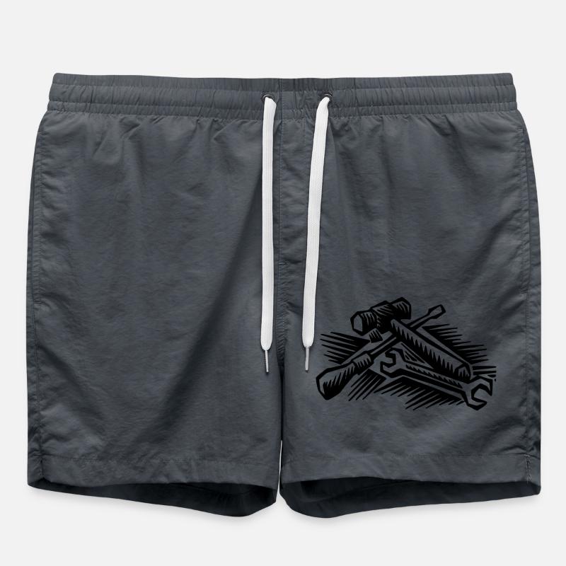 Tool - Swim Trunks - anthracite