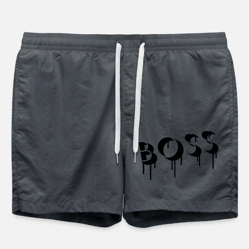 Boss Graffiti - Short de bain - charbon