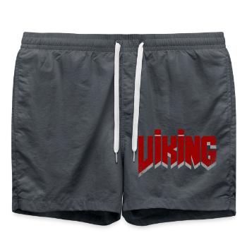 viking - Short de bain - charbon - Devant - AI Model Male 185 light (185cm)