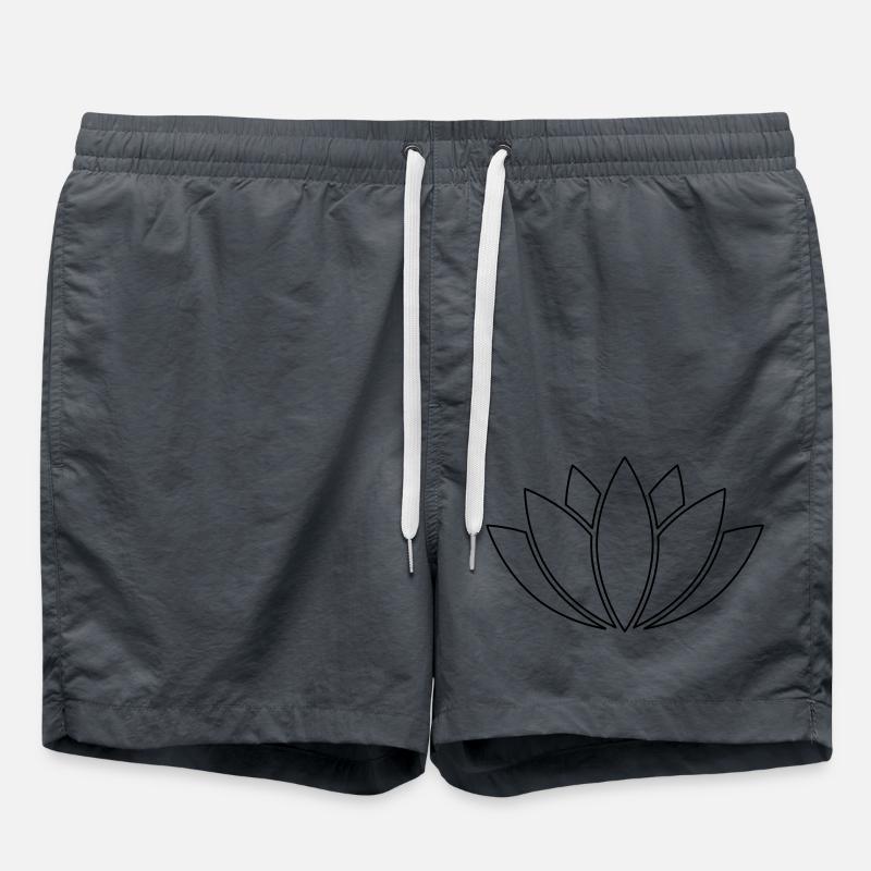 lotus - Swim Trunks - anthracite