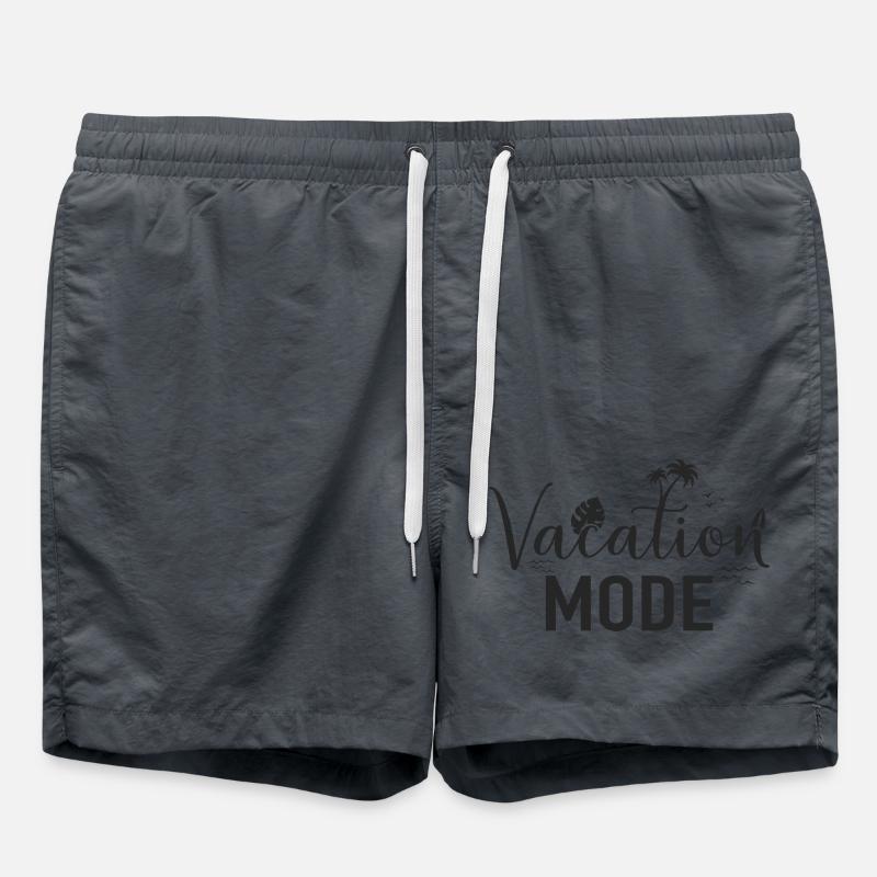 vacation mode - Swim Trunks - anthracite