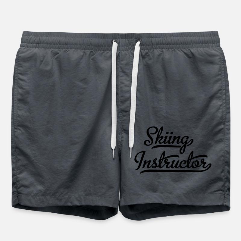 Ski instructor - Swim Trunks - anthracite