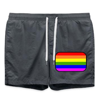 Lgbt - Short de bain - charbon - Devant - AI Model Male 185 light (185cm)